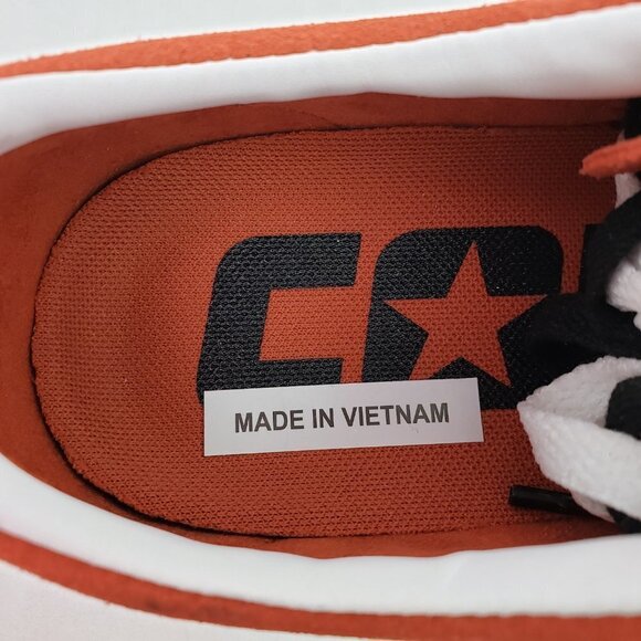 NEW Converse Cons One Star Pro Mens Sz 8 Wms 9.5 Red Low Sneaker Shoes 172633C - Picture 11 of 12